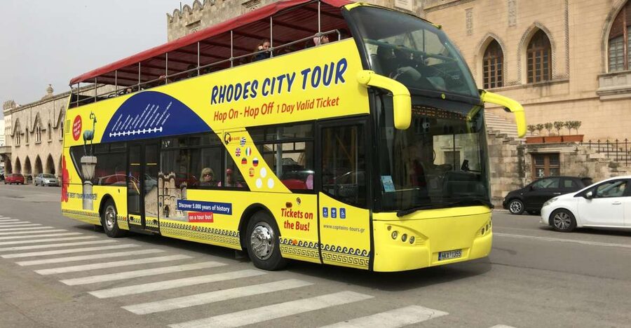 Rhodes: Hop-On Hop-Off City Tour Bus - A smart first look at Rhodes City