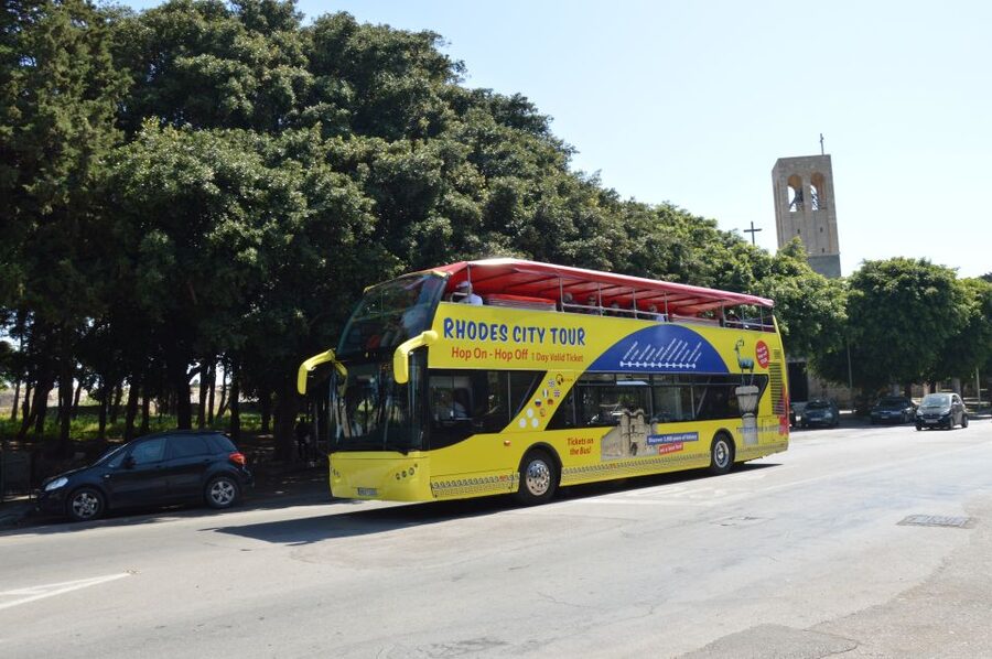 Rhodes: Hop-On Hop-Off City Tour Bus - The New Marina and the city’s modern edge