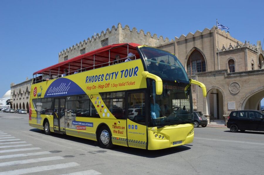 Rhodes: Hop-On Hop-Off City Tour Bus - Monte Smith, the Acropolis, and Apollo’s temple