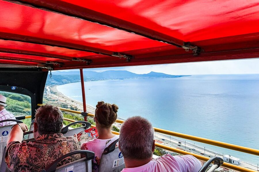 Rhodes: Hop-On Hop-Off Sightseeing Bus Tour - Elli Beach and the Aquarium