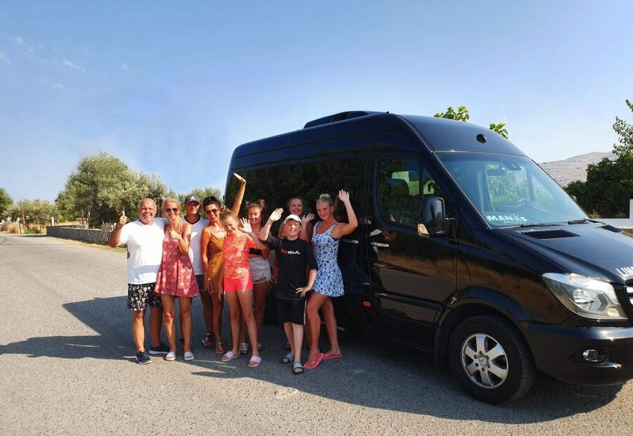 Rhodes Town and Lindos: Private Minibus Tour - Kallithea Springs, gardens beside the sea