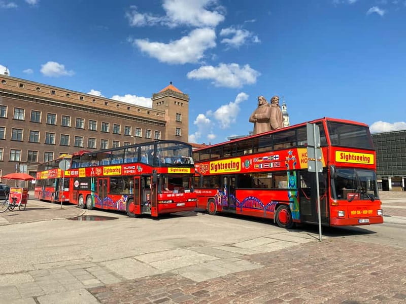 Riga: Hop-On, Hop-Off Tour - How much sightseeing fits into one day
