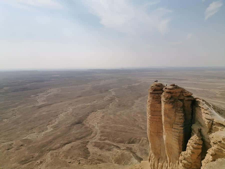 Riyadh Edge of The World and Bat Cave Visit by Bus - Following the old camel trail