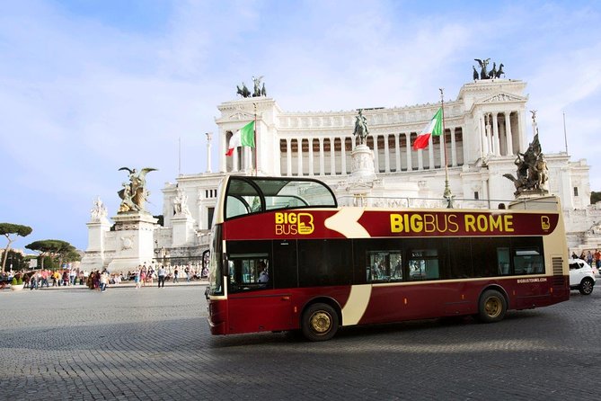 Rome: Big Bus Hop-on, Hop-off Open-Top Sightseeing Tour - Why a Rome bus tour can be useful