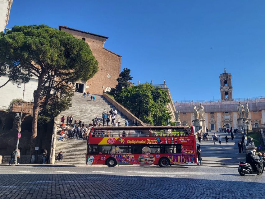 Rome: City Highlights Open-Top Bus Night Tour - Recorded commentary, WiFi, and what you actually get
