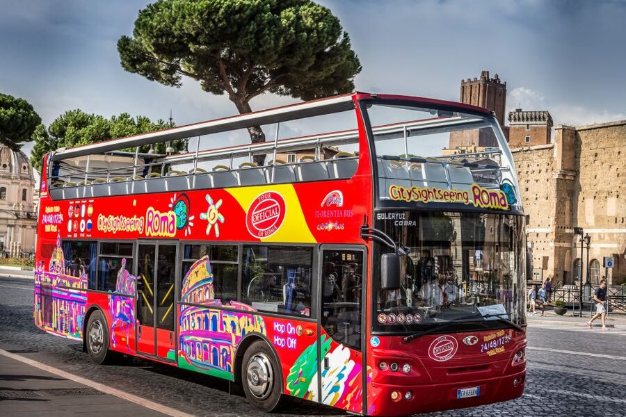 Rome: City Sightseeing Hop-on Hop-off Bus with Audioguide - Vatican City and Castel SantAngelo