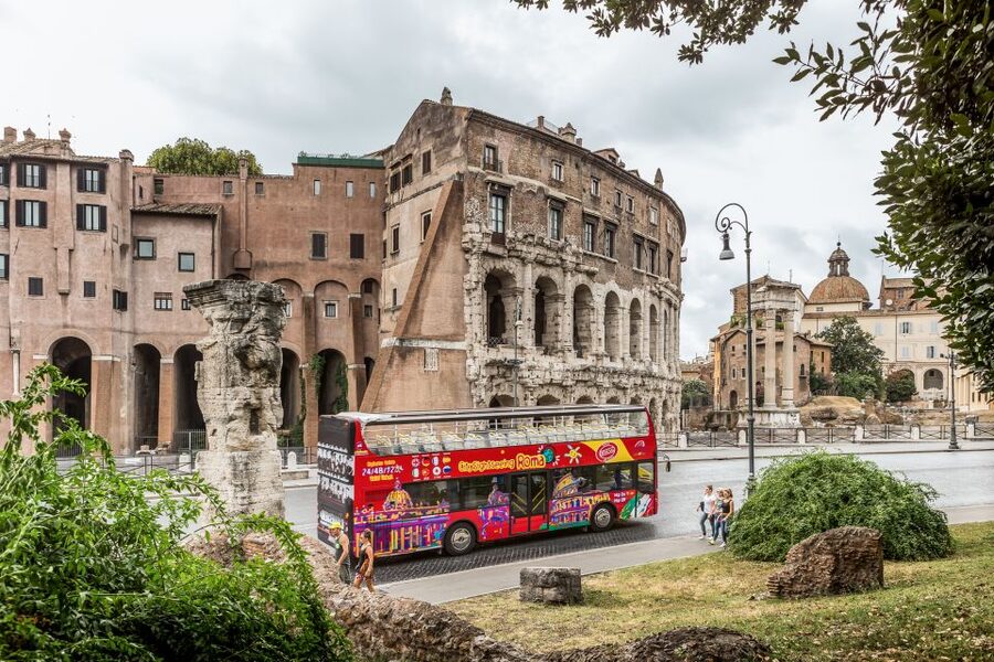 Rome: City Sightseeing Hop-on Hop-off Bus with Audioguide - The Jubilee Line and different bus options