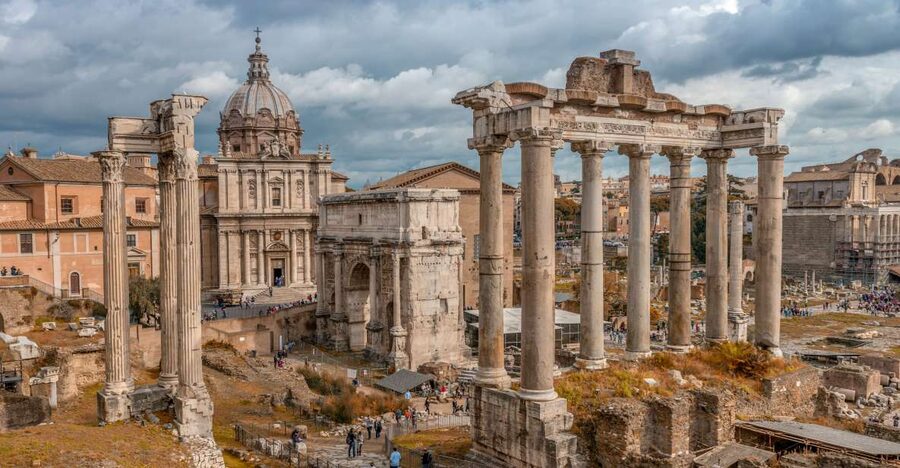 Rome: Colosseum Experience and Panoramic Bus Tour - Walk the Roman Forum at your own pace