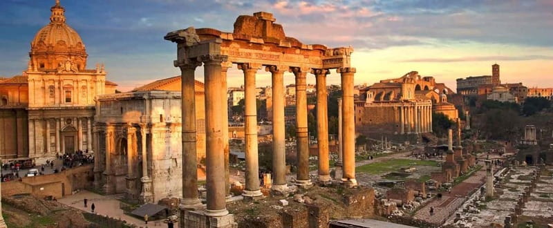 Rome: Colosseum, Forum Audio Tour with Hop-on Hop-off Bus - What the open-top bus adds