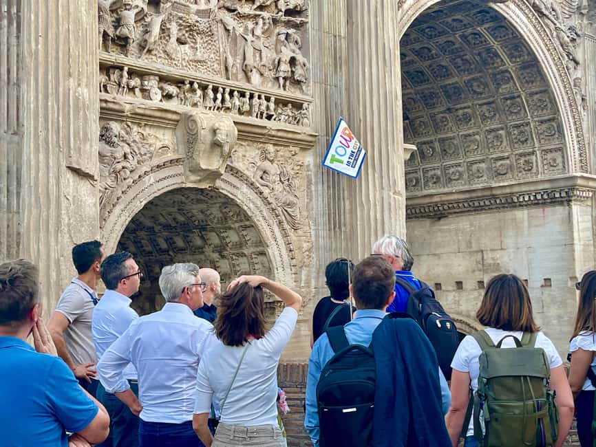 Rome Colosseum Guided Tour & Tiber River Boat Hop on Hop Off - Palatine Hill and the imperial view