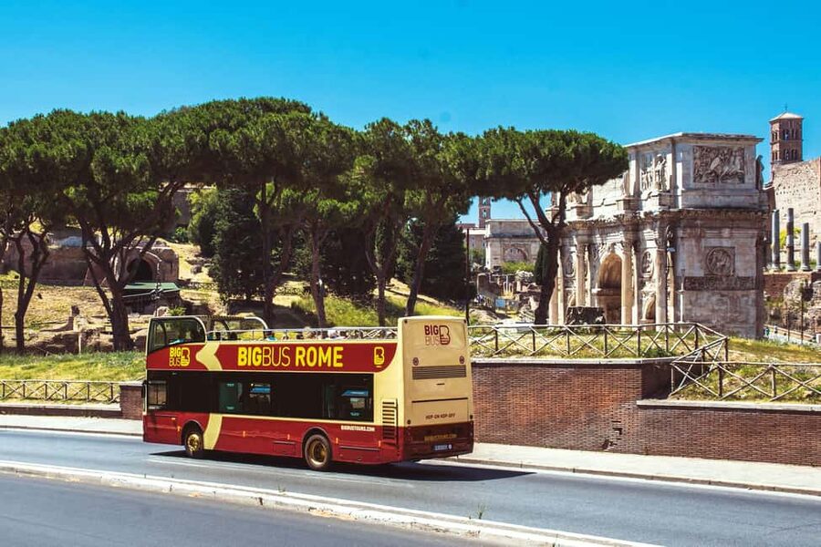 Rome: Colosseum, Roman Forum, Palatine Hill & Hop-on Hop-off - Walk through the Roman Forum and up Palatine Hill