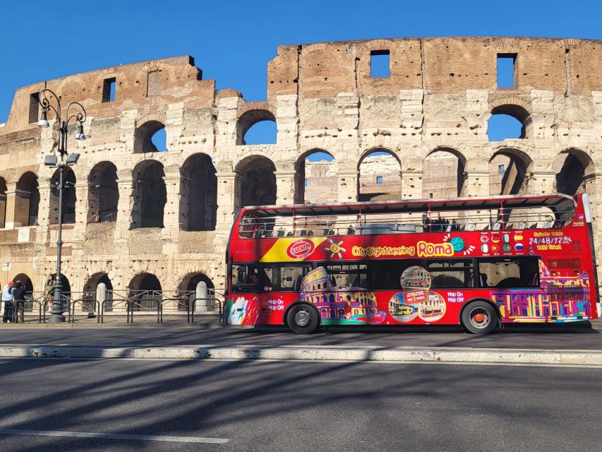 Rome: Hop-On Hop-Off Bus, Roman Forum & Colosseum Tour - Redeeming the voucher in Rome