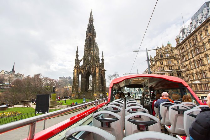 Royal Edinburgh Ticket - Hop-On Hop-Off and Attraction Admissions - Waterloo Place and your first ride