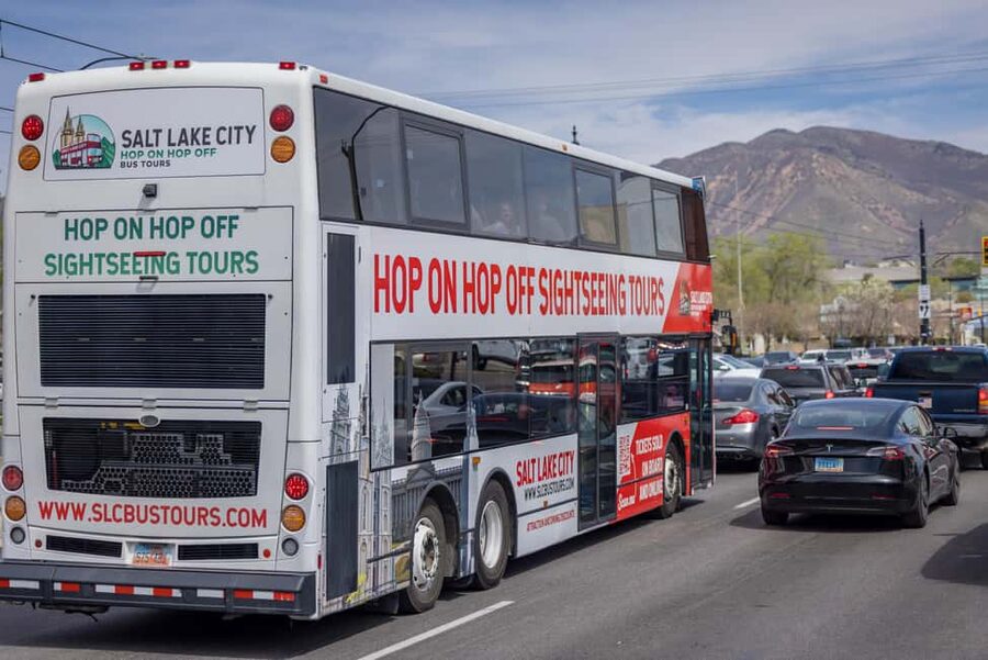 Salt Lake City: Hop-On Hop-Off Bus Tour - Gateway Mall and the Clark Planetarium stop