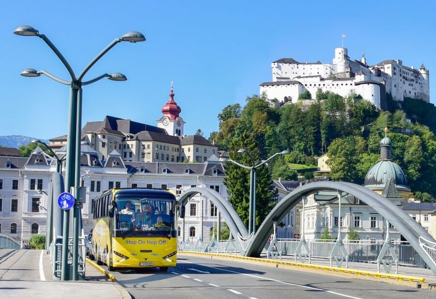 Salzburg: Hop-on Hop-off City Tour - Why the Yellow Line works best as your first Salzburg ride