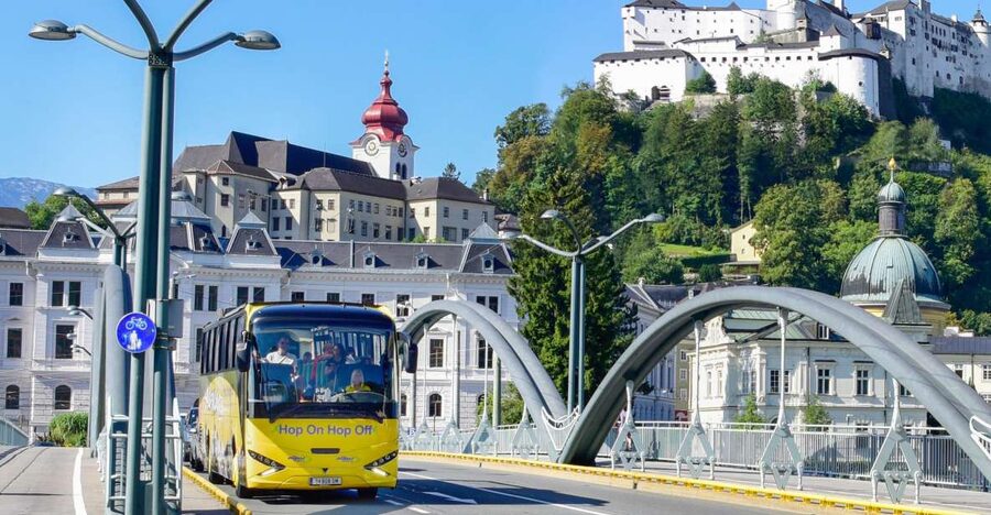 Salzburg: Hop-on Hop-off City Tour - Mirabellplatz and Mozarteum: the easiest place to begin