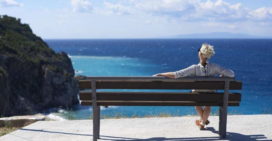 Samos: Full-Day Guided Island Bus Tour - Through the countryside to Koumeika