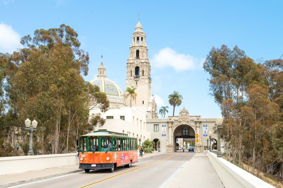 San Diego: Hop-on Hop-off Narrated Trolley Tour - One day or two days at $57?