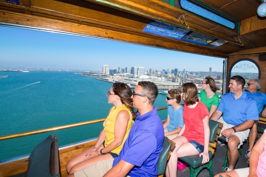 San Diego: Hop-on Hop-off Narrated Trolley Tour - The waterfront links ships, shopping, and city views