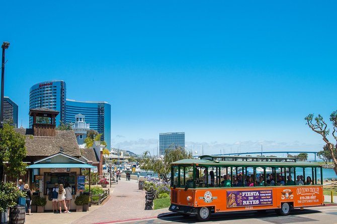 San Diego Hop On Hop Off Trolley Tour - The Maritime Museum and Embarcadero stops