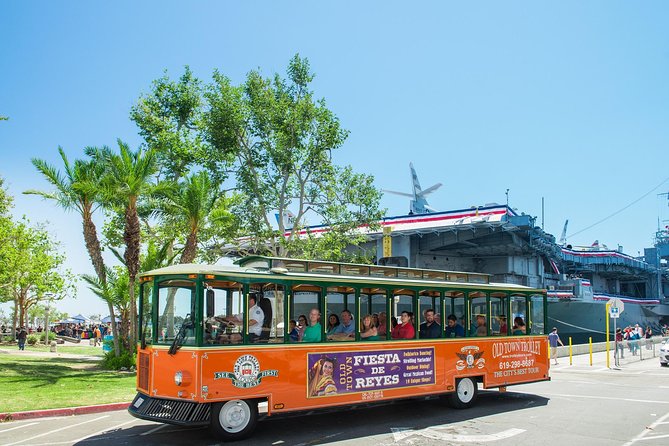 San Diego Hop On Hop Off Trolley Tour - Old Town starts the story at 4010 Twiggs Street
