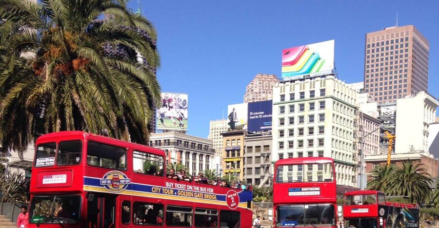 San Francisco: Hop-On Hop-Off Deluxe Bus Tour with 20 Stops - Ferry Plaza, Pier 35, and Fisherman’s Wharf