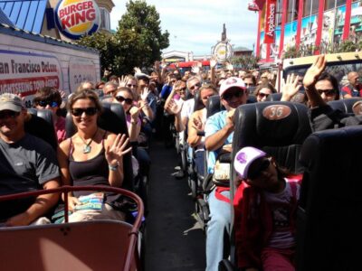 Hop-On Hop-Off Deluxe Bus Tour with 20 Stops
