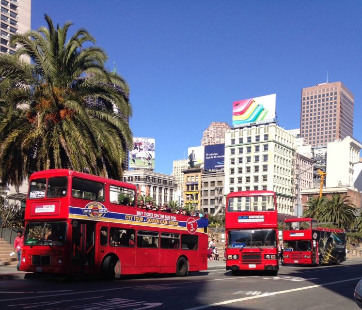 San Francisco: Hop-On Hop-Off Deluxe Bus Tour with 20 Stops - Haight-Ashbury and Alamo Square