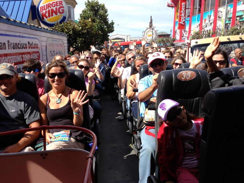 San Francisco: Hop-On Hop-Off Deluxe Bus Tour with 20 Stops - Union Square to North Beach: the best opening section