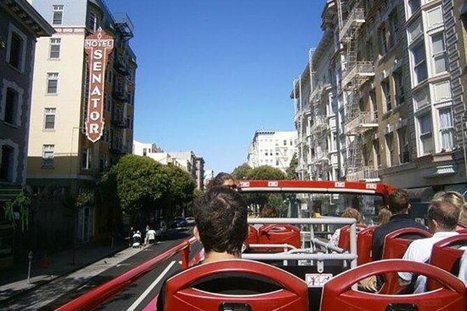 San Francisco Hop-On Hop-Off Open Top Bus Tour (Essential) 24Hour - Starting at Jefferson Street and Fisherman’s Wharf