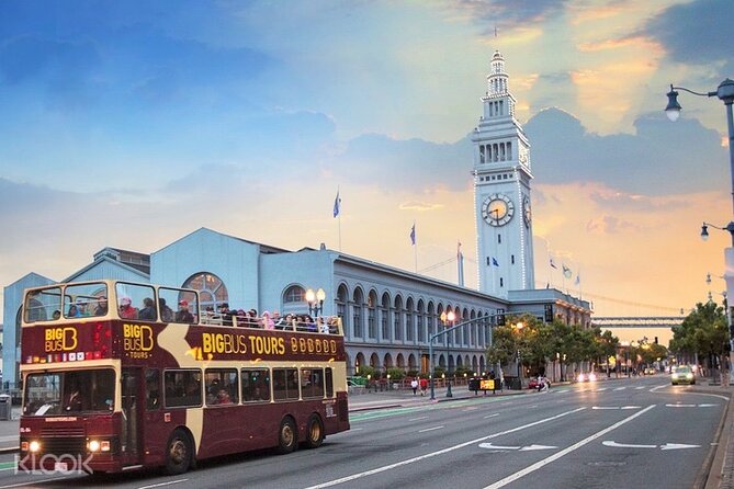 San Francisco Hop-On Hop-Off Open Top Bus Tour (Essential) 24Hour - Union Square and Civic Center for the city’s center