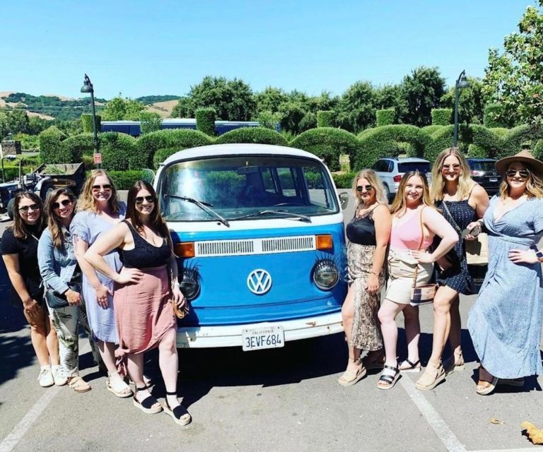San Fransisco: Vintage VW Bus Wine Country Tour Small Group - Key points at a glance