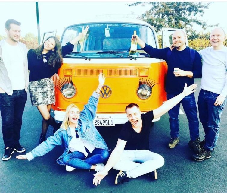 San Fransisco: Vintage VW Bus Wine Country Tour Small Group - Golden Gate Bridge photos before the vineyards