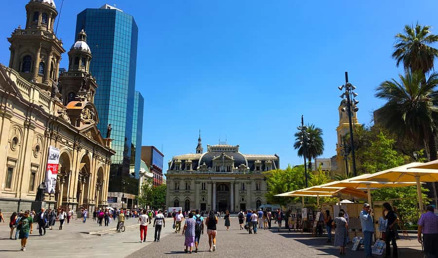 Santiago Half-Day Walking Tour with Hotel Pick up & Brunch - Key points at a glance