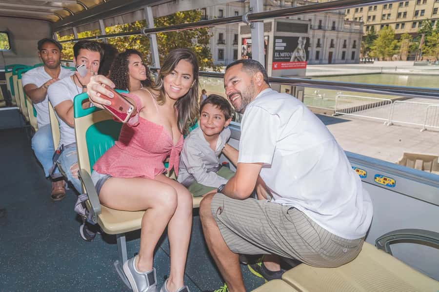 Santiago: Hop-on Hop-off Bus Day Ticket with Audio Guide - Bellavista, then Santiago’s historic center