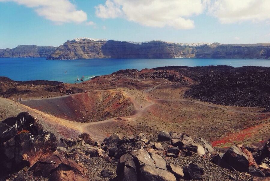 Santorini 2-Day Combo: Volcano Boat Cruise & Island Bus Tour - Thirassia gives you time away from the main island