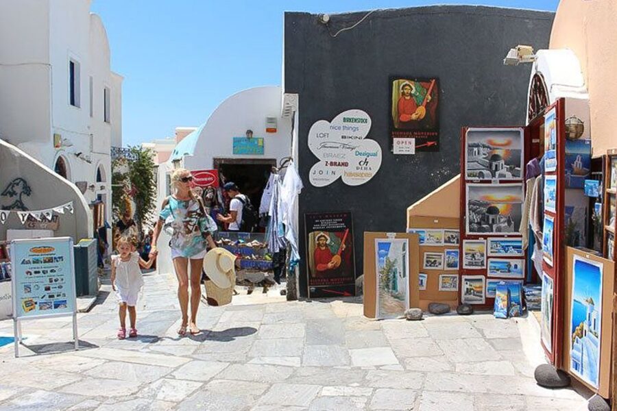 Santorini Island Bus Tour and Caldera Sunset Cruise - One day, three ways to see Santorini