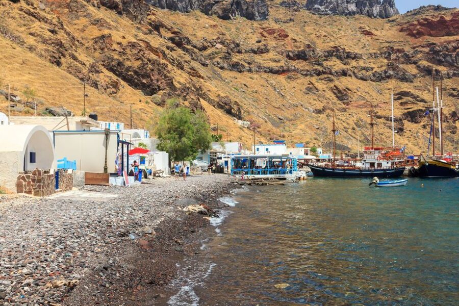 Santorini Island Bus Tour and Caldera Sunset Cruise - The guide can make or break a long day