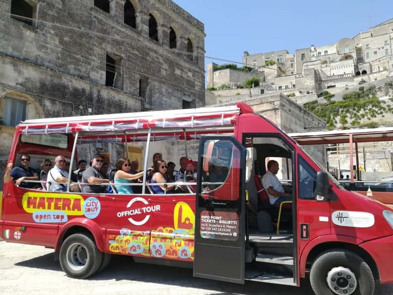 Sassi of Matera: Eco-Bus Open Top Tour - A quick way into Matera’s stone-carved districts