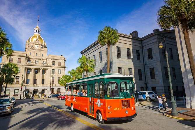 Savannah Hop-On Hop-Off Trolley Tour - Franklin Square and the Girl Scout connection