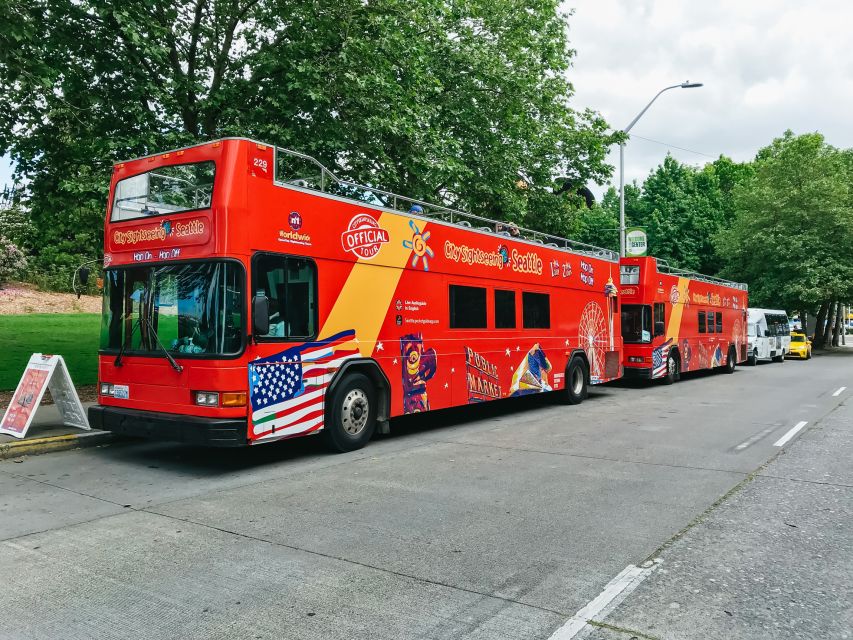 Seattle: City Sightseeing Hop-On Hop-Off Bus Tour - Waterfront stops: FRS Clippers, Edgewater, Pier 66, and Pier 55