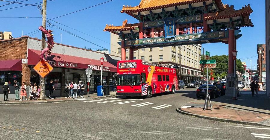 Seattle: City Sightseeing Hop-On Hop-Off Bus Tour - Seattle Art Museum, Starbucks, and the Amazon Spheres
