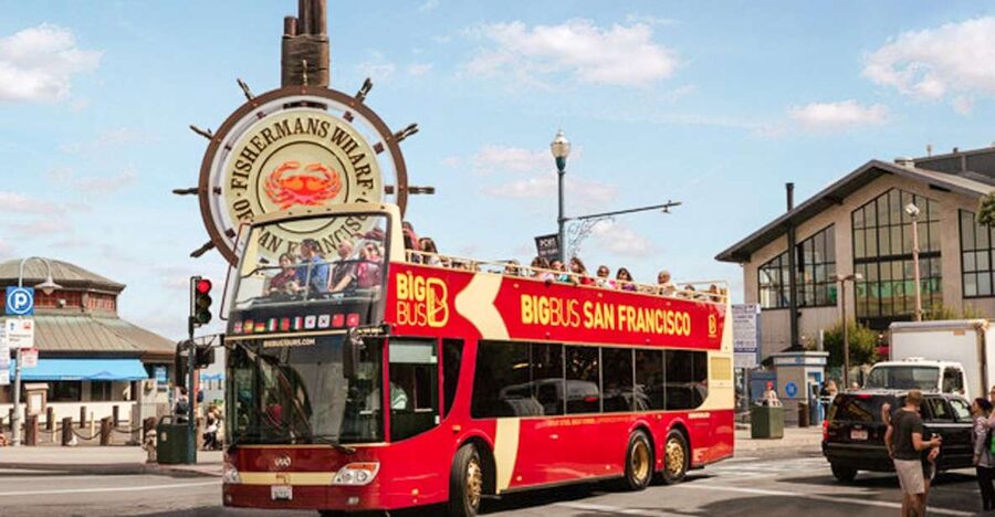 SF: Golden Gate Cruise & Hop-On Hop-Off Bus Tour (Save 15%) - The Embarcadero, Union Square, and Civic Center