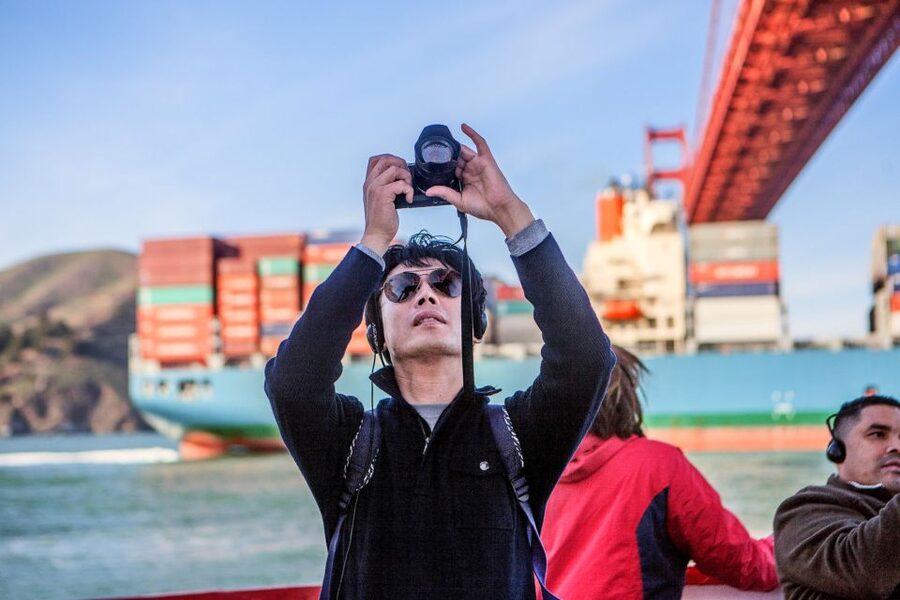 SF: Golden Gate Cruise & Hop-On Hop-Off Bus Tour (Save 15%) - Lombard Street, Pier 39, and the return to Pier 41