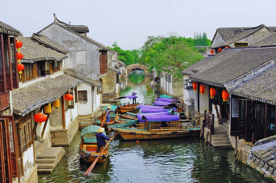 Shanghai：Old Town, Yu Garden, Zhujiajiao Water Town Bus Tour - Key points at a glance