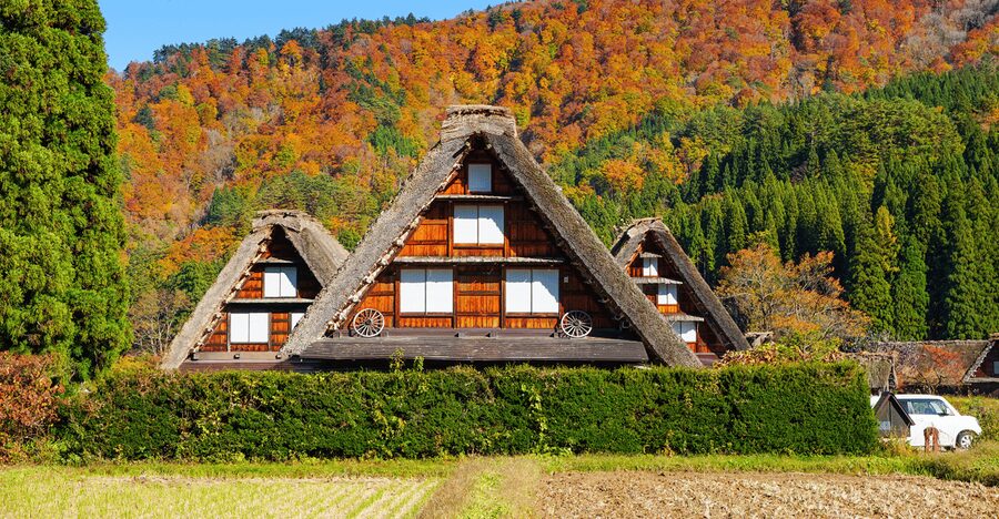 Shirakawago and Takayama 1 Day Bus Tour from Nagoya - Shirakawago and its steep-roofed houses
