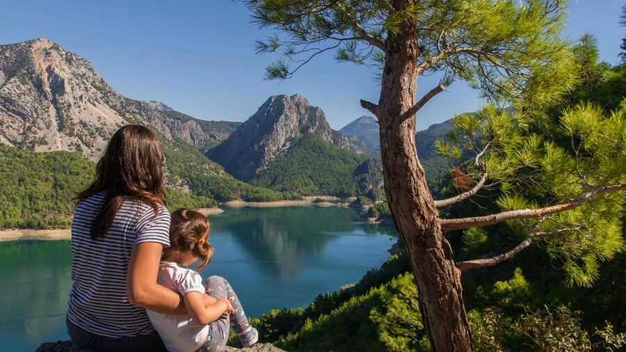 Side: Green Canyon Boat Trip & Bus Safari with Lunch - From Side to the Taurus Mountains