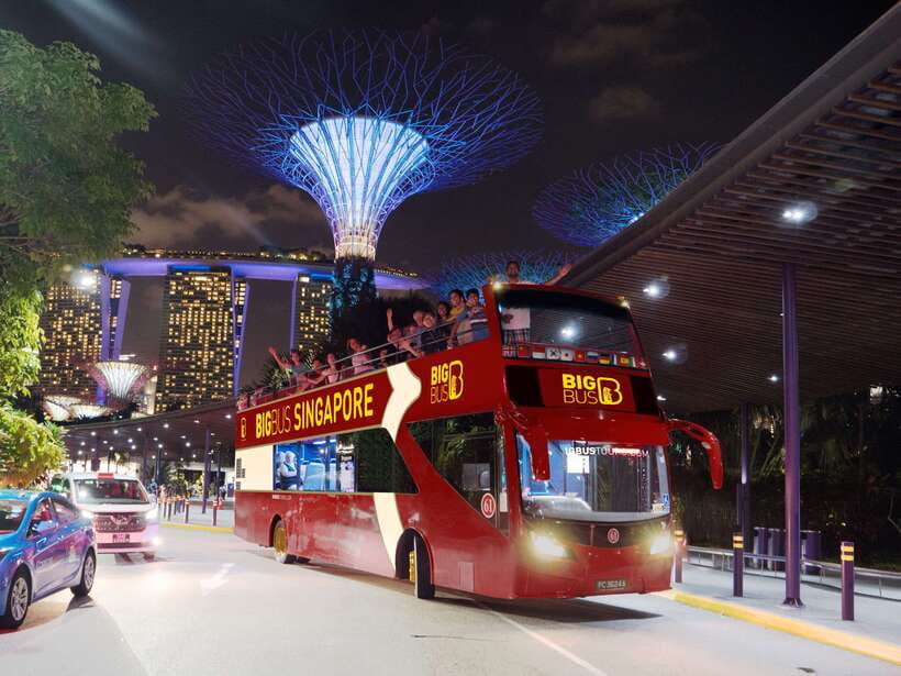 Singapore: Big Bus Hop-On Hop-Off Tour by Open-Top Bus - The best way to use one day
