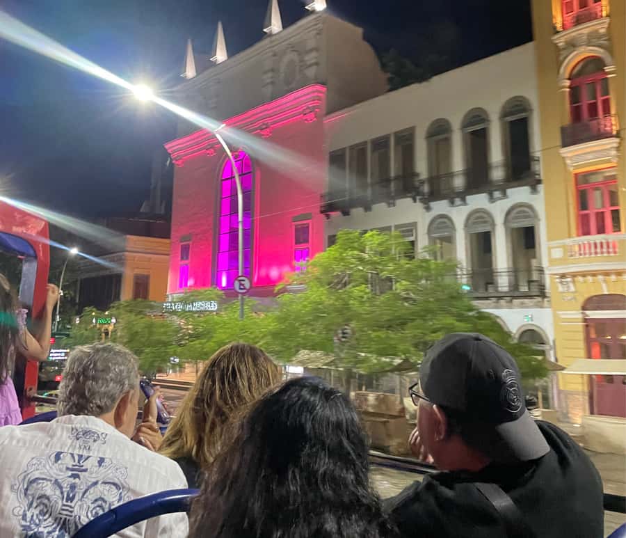 Skyline Night Tour Rio de Janeiro - Panoramic City Tour Rio Samba Bus - Lapa brings the music and night atmosphere