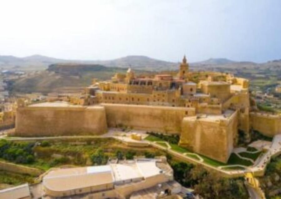Sliema: Gozo Full Day with Opentop Bus and Comino Caves - Ta’ Pinu Basilica and Gozo’s countryside